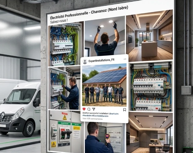 Suivez nos chantiers sur Instagram